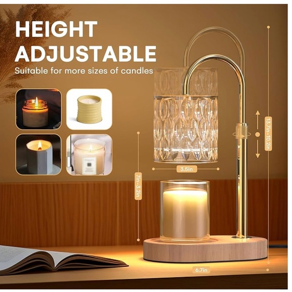 Other - Modern Gold Candle Lamp